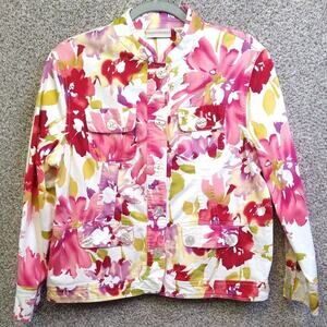 Drapers & Damons floral print jacket L